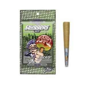 Sluggers Pre Roll - Juiced 5 Pack - Candy Apple