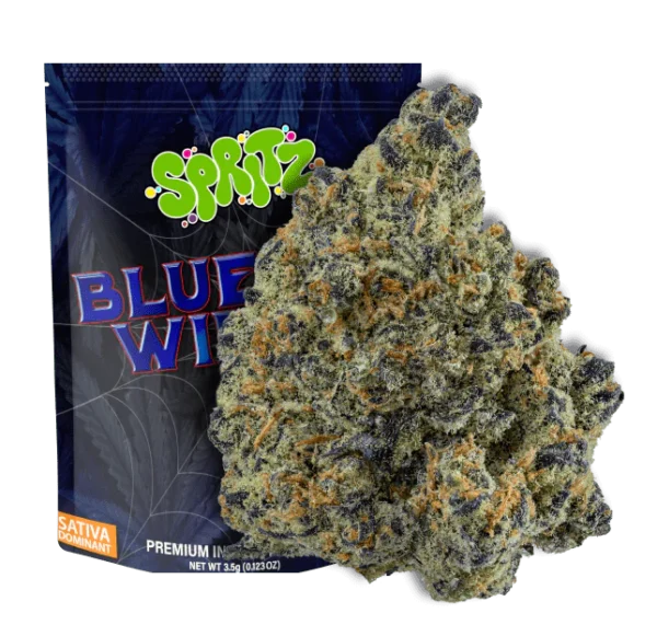 Sluggers Spritz Blue Widow Flower 3.5g Sativa